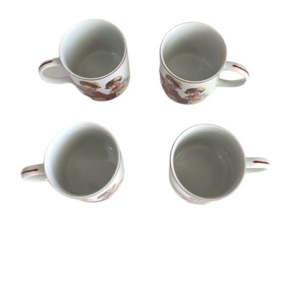 Normal Rockwell 4-Piece Mug Set Cover Of Hersey 1934 Cookbook - Picture 7 of 7